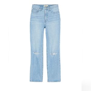NWT Madewell The Perfect Vintage Straight Leg Jeans in Westanna Wash size 25